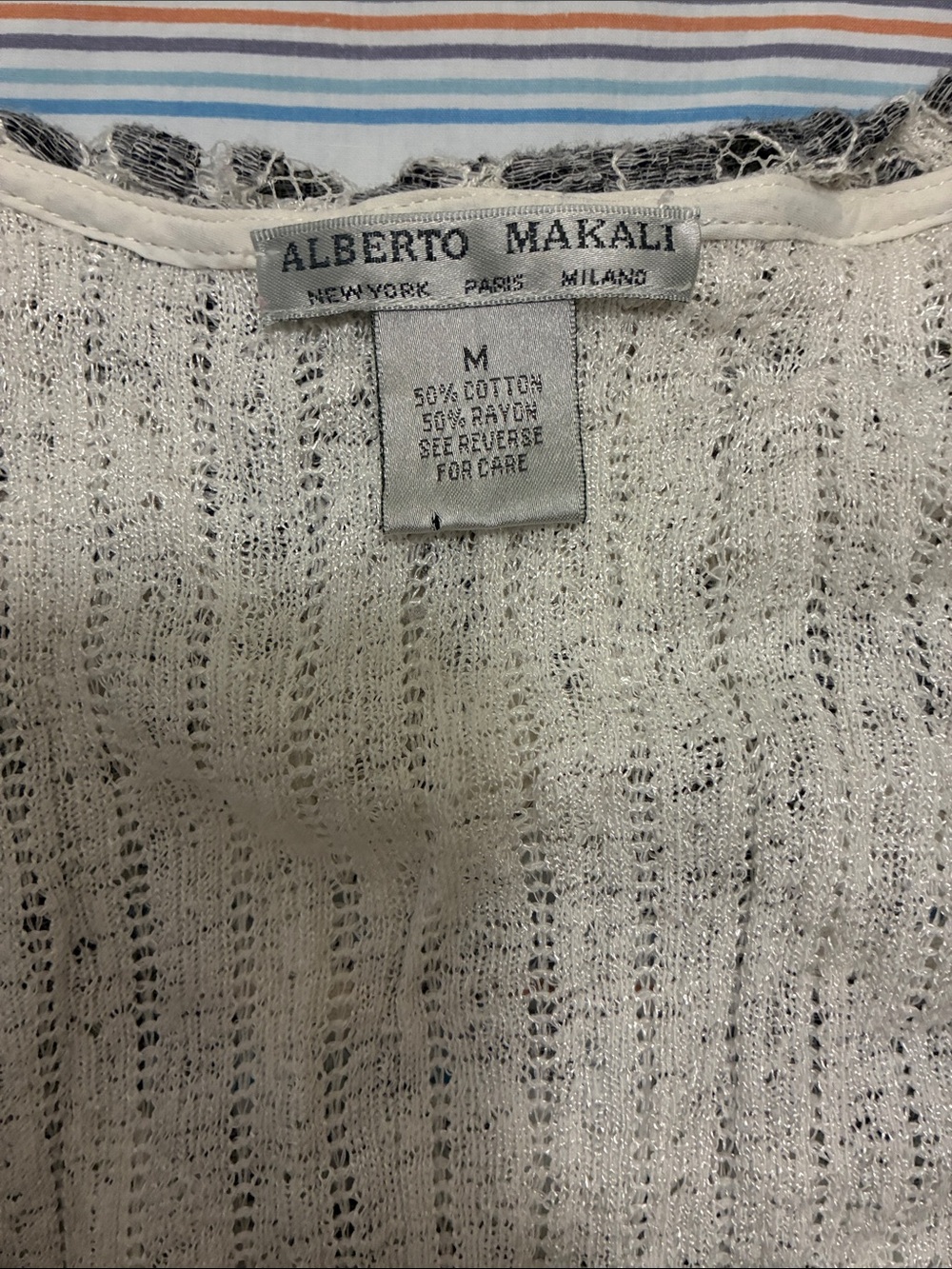 Alberto Makali Cream with dark gray 2 piece set - Picture 7 of 11